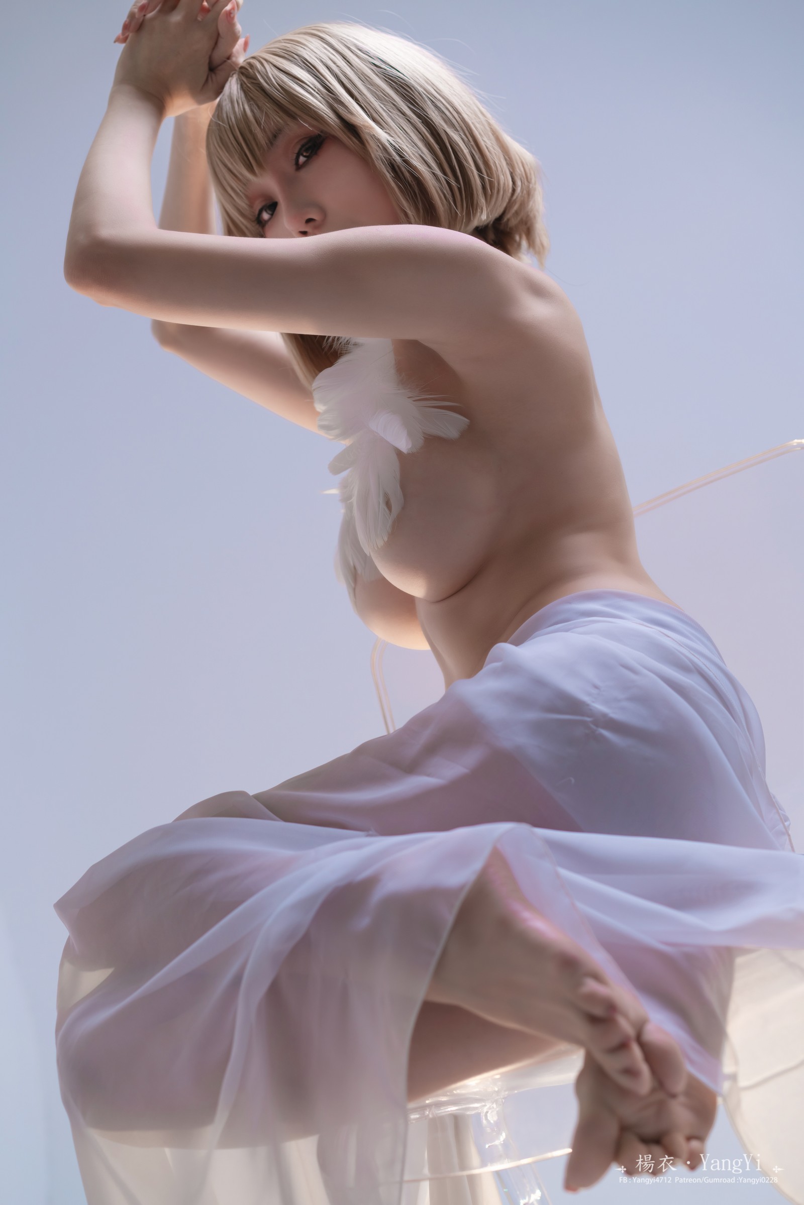楊衣 Yangyi – Faline Cosplay 写真（37P+2V-154MB）性感风格插图2