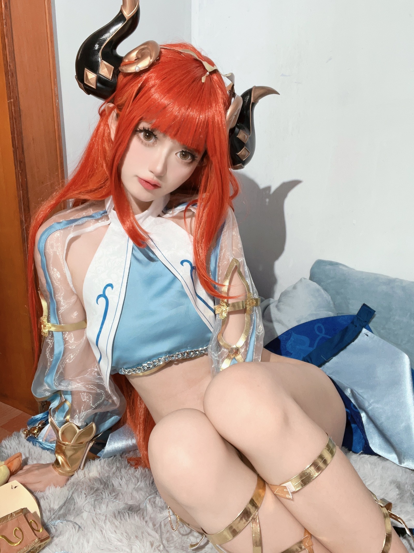 趴趴捣蛋陌 妮露 西域舞娘 Cosplay 写真集｜异域风格高清摄影（67P｜236MB）插图8