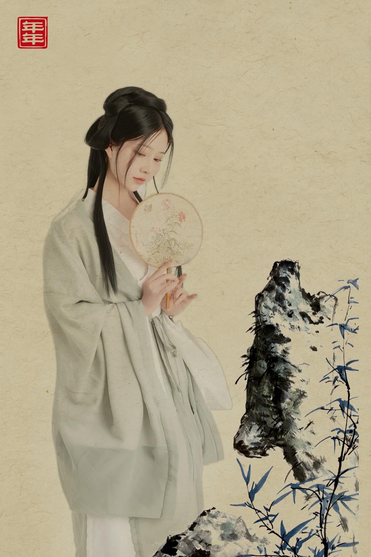 年年nnian 白玉兰写真 花系清新风图集插图3