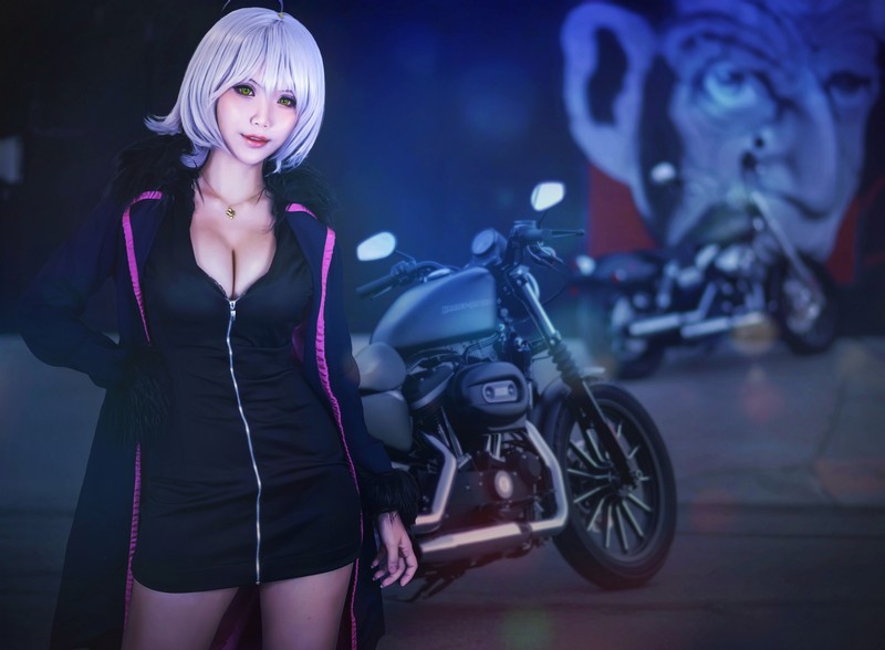 Hana Bunny 贞德 Alter Cosplay写真｜Fate Jeanne Alter 高清图片合集[12P-31.9M]插图
