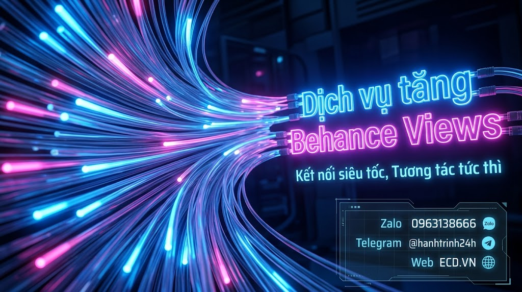 tăng behance views an toàn tăng engagement