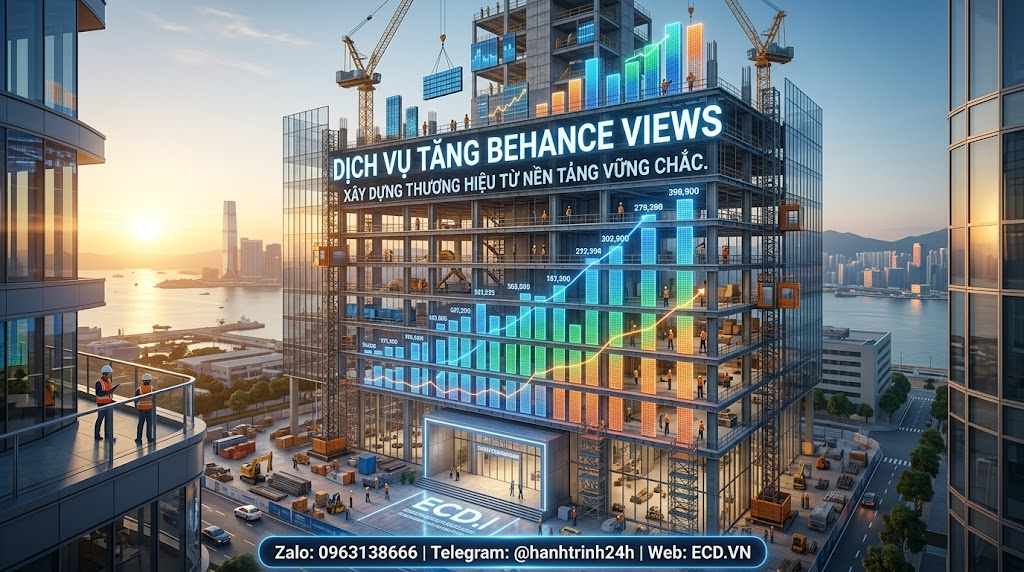 dịch vụ tăng behance views 2026 tăng comment