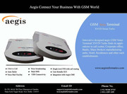 Aegis Informatics GSM voice terminal