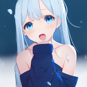 00021-229538602-1girl,_full_body,__12yo_little_girl,_small_breast,_Ice_background,_bare_shoulders,_b