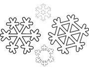 chietyrie-sniezhinki