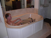 Nude-lying-in-the-bathtub-1
