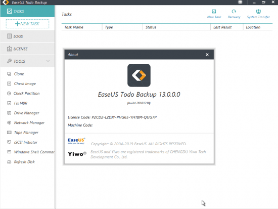 EaseUS Todo Backup Advanced Server 13.0.0.0 WinPE Boot CD (x64) EaseUS Todo Backup Advanced Server 13.0.0.0 WinPE Boot CD (x64)