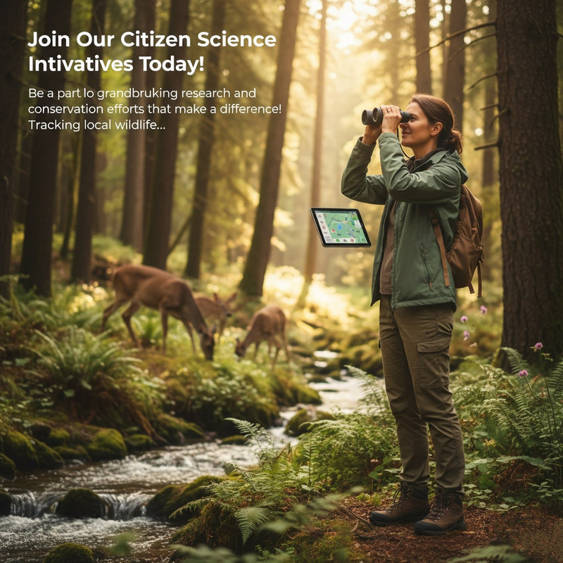 AI meets Nature - Forest landscape