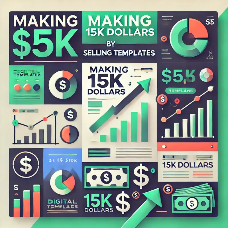 Making $15,000 Monthly From Selling Templates