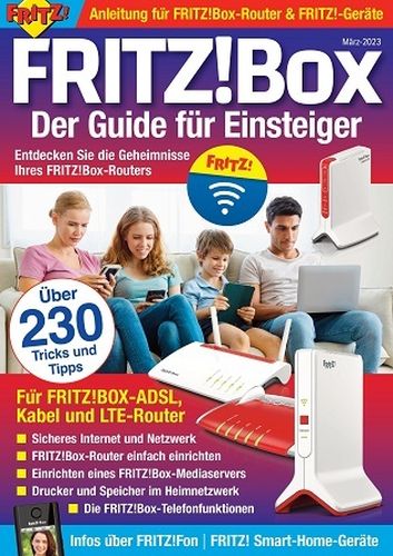 Cover: Fritz!Box Magazin Der Guide für Einsteiger März 2023