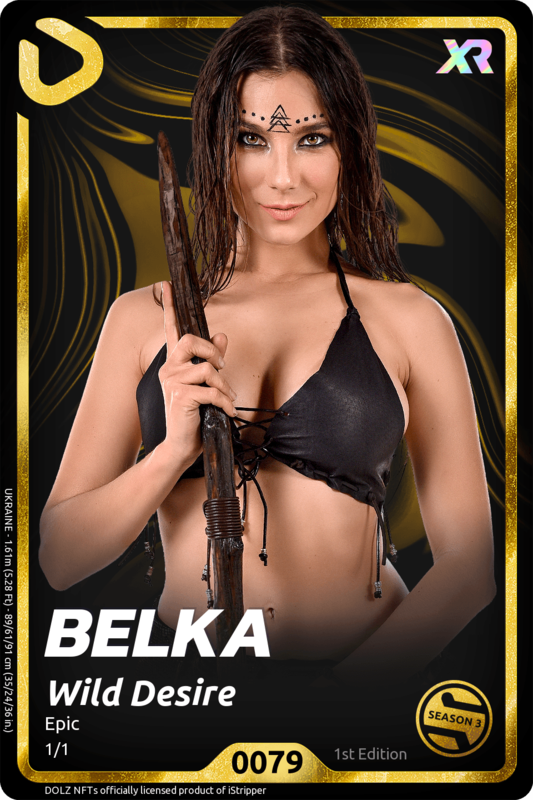 Belka - Dolz Series Season 3 - Wild Desire - Card # g0079 - x 50 - 4500px - May 18, 2024