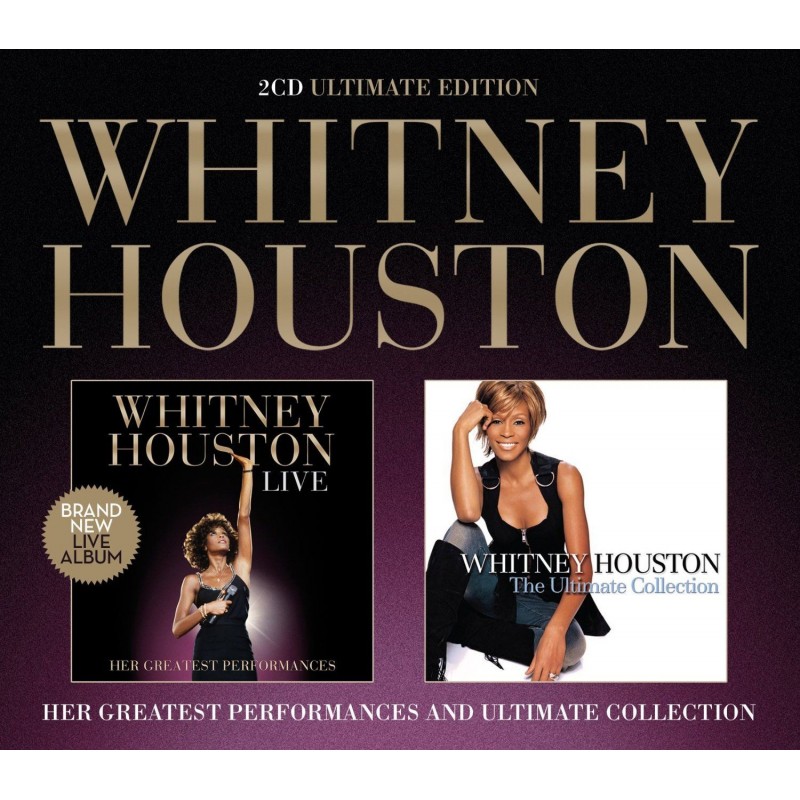 whitney houston live her greatest performances the ultimate collection ultimate edition 2cd - Whitney Houston - Live & Ultimate Collection