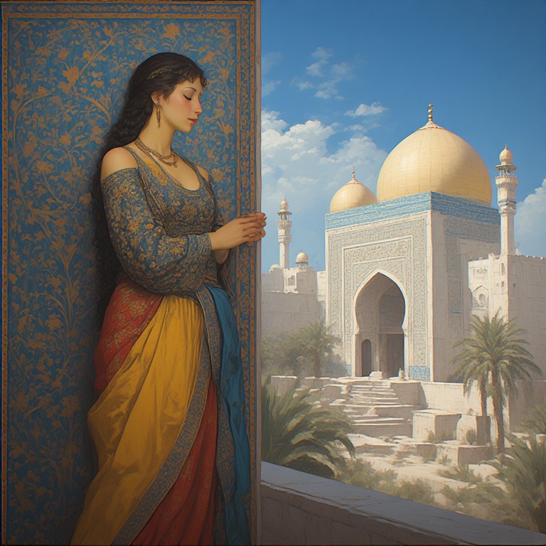 a-painting-of-a-woman-standing-(89)