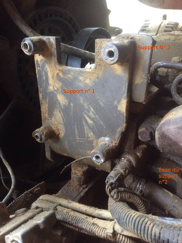 support compresseur de clim - Ares 816RZ