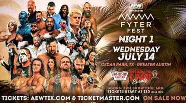  AEW Fyter Fest Night 1 