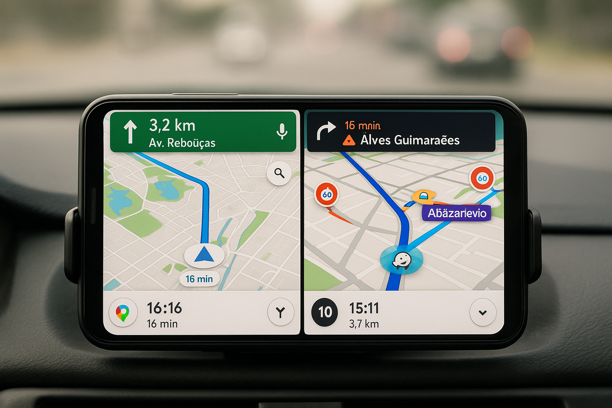 Google Maps ou Waze: o duelo dos “irmãos briguentos” da navegação