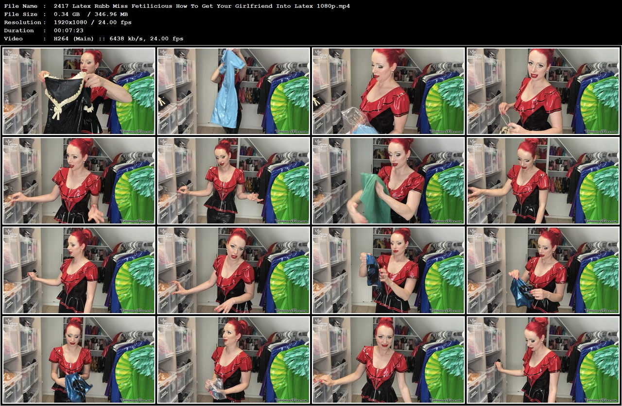 2417 Latex Rubb Miss Fetilicious How To Get Your Girlfriend Into Latex 1080p mp4
