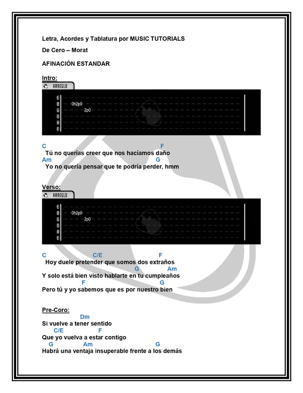 De Cero MORAT Letra y Acordes by MUSICTUTORIALS_page-0001