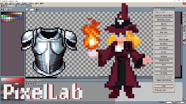 PixelLab.ai - AI-спрайт-генератор для игр и пиксель-арта: создавайте спрайты, иконки и иллюстрации до 200×200 px