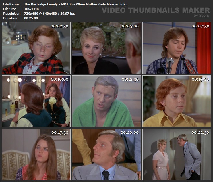 The Partridge Family - S01E05 - When Mother Gets Married.mkv