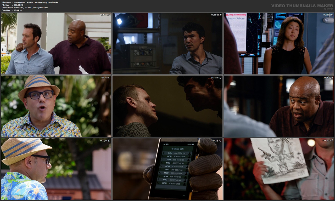 Hawaii Five-O S06E04 One Big Happy Family.mkv