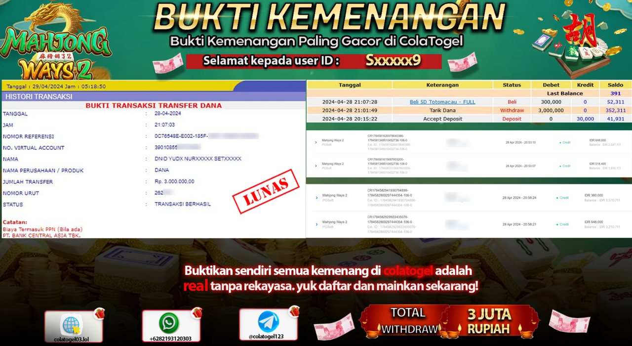 JACKPOT SLOT GACOR!!