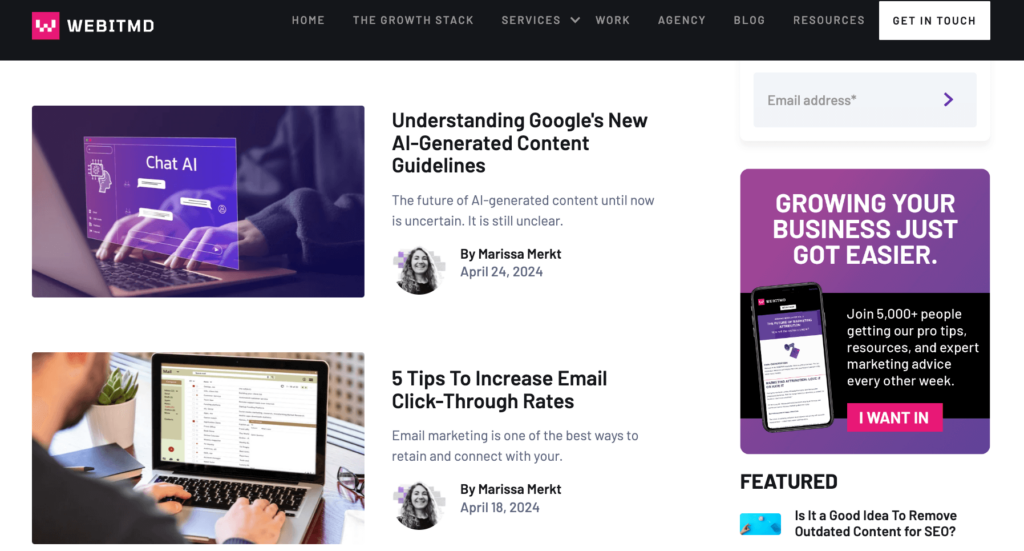 WebitMD blog