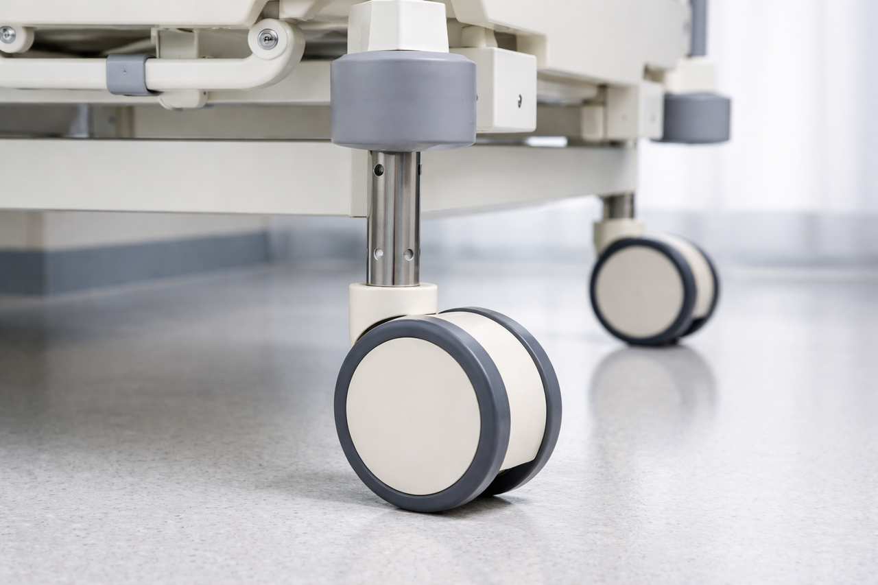 casters for hospital beds visualization