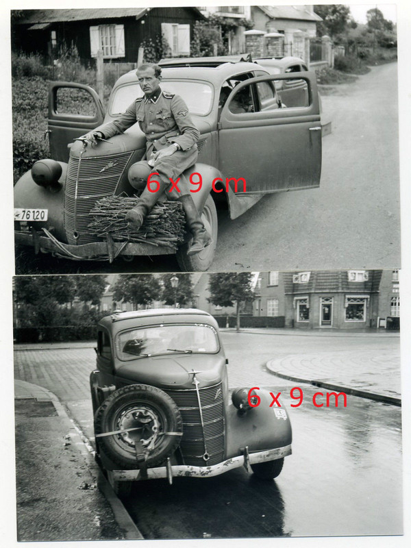 Elite Soldat mit Ford V8 G81A Spezial Limousine 