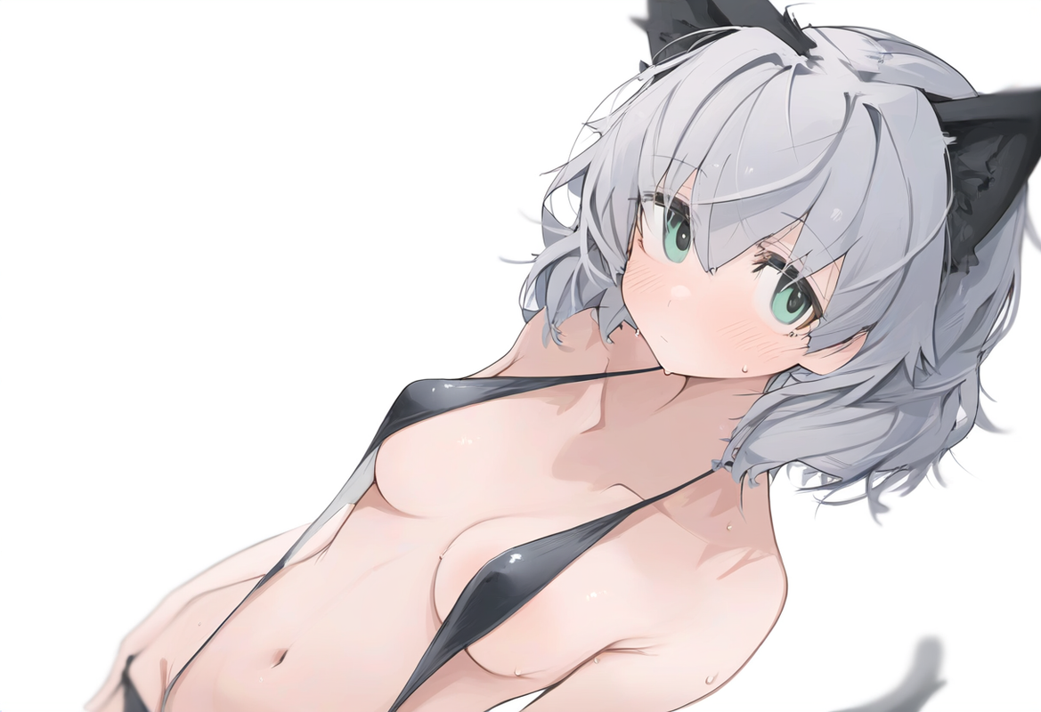 1girl, sanya v. litvyak, strike witches, mikozin, slingshot swimsuit, navel, gro s-3679656784