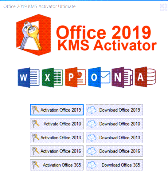 kms tools office 365