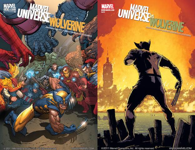Marvel Universe vs. Wolverine 1-4 (2011) Complete