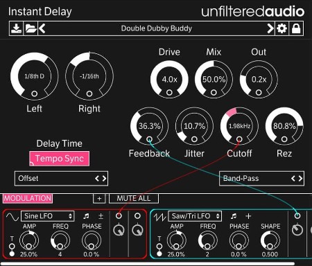 Unfiltered Audio Instant Delay v1.3.0