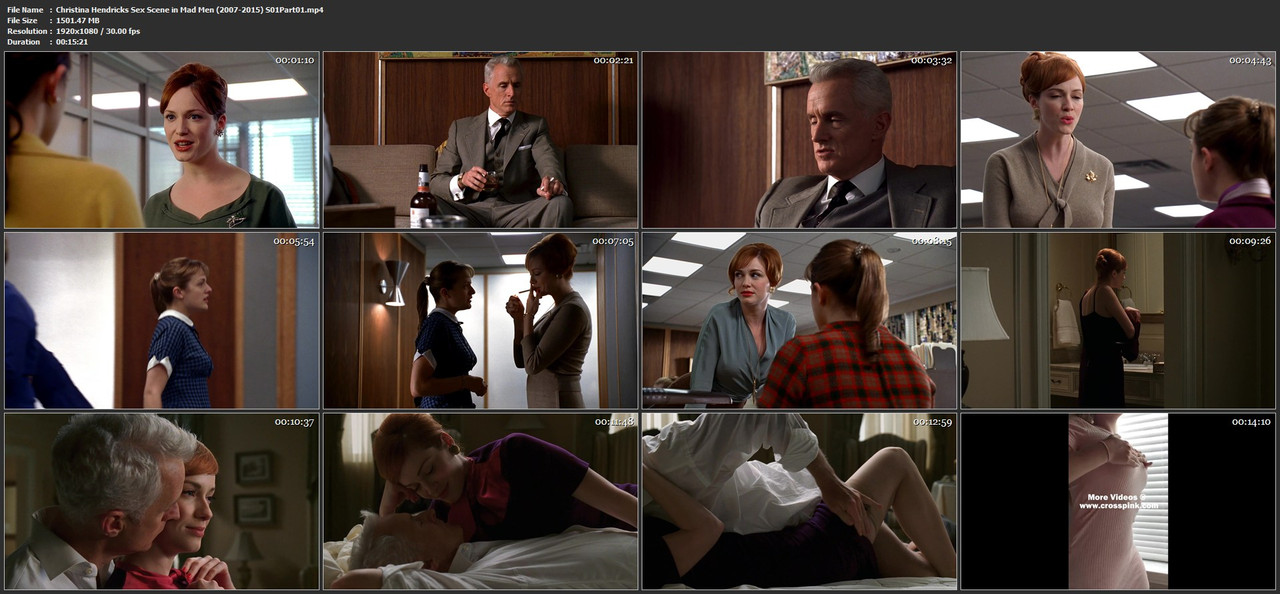 Christina Hendricks Sex Scene in Mad Men (2007-2015) S01Part01.mp4