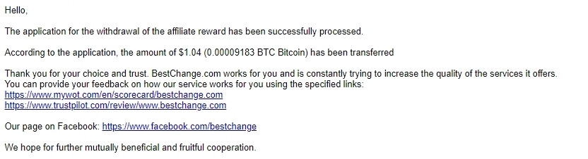 BestChange profit image