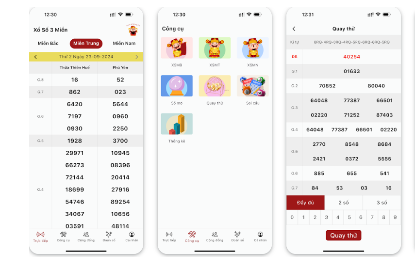 KQXS Ketquamoinhat Apk screenshot 1