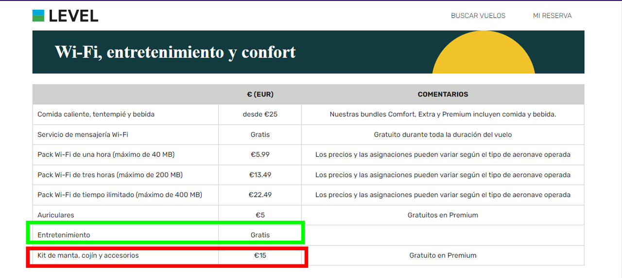 FlyLevel (Level Aerolínea Lowcost): Opiniones, Experiencias - Foro Aviones, Aeropuertos y Líneas Aéreas