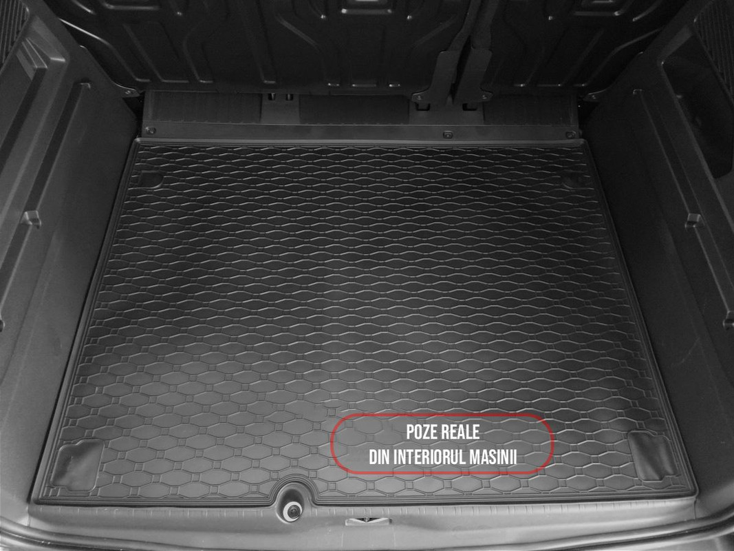 Tavita auto CITROEN Berlingo 5 locuri 2019- prezent, protectie portbagaj, Cri-Flo, din cauciuc 100%, compatibil cu autoturismul CITROEN Berlingo 5