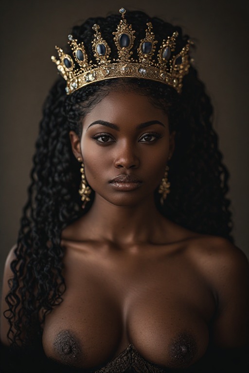 Naked-ebony-Queen-crown-stands-(3)