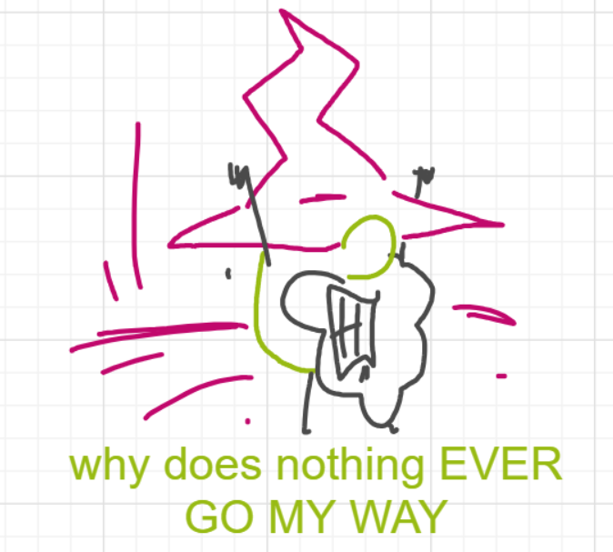 A panel from The Prime Number Few, episode eight of the Board Boards object show by Furretwalk/WalkingFurret.