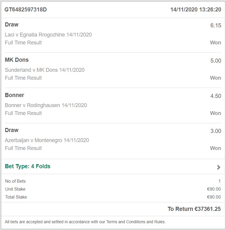 best fixed matches