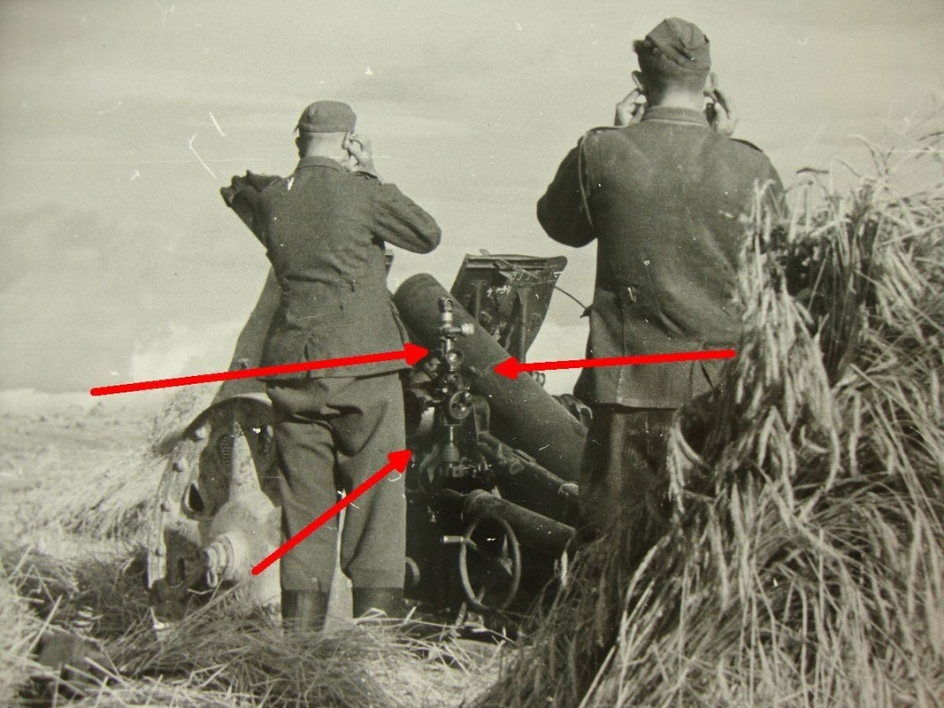 ABWEHR, 15cm schweres Infanteriegeschütz 33 - Der Schuß bricht