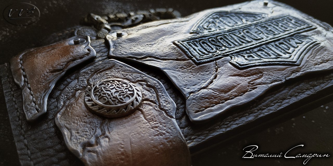 кошелек мото ХД цепь5