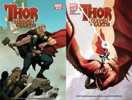 Thor - Heaven and Earth #1-4 (2011) Complete