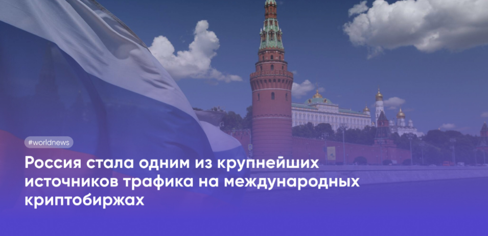 card image Российские пользователи возглавили трафик на популярных биржах криптовалют