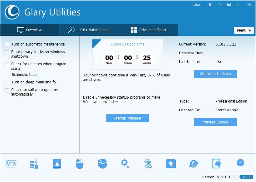 Glary Utilities Pro 5.181.0.210 Multilingual