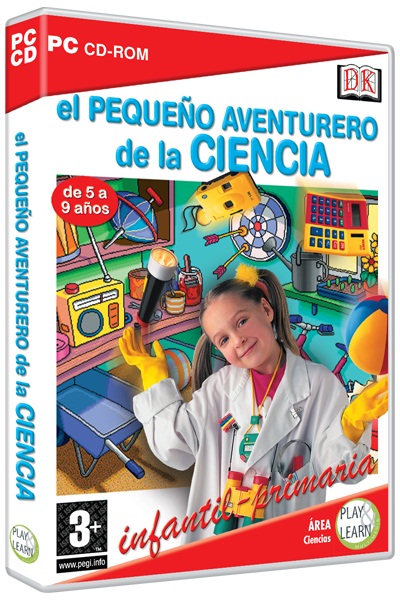 1 - El Pequeño Aventurero de la Ciencia. [PC CD] Español 4-7 Años.