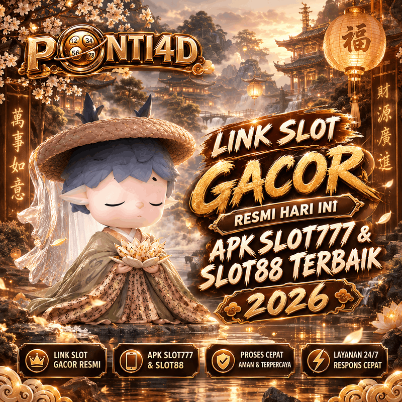 PONTI4D ✈️ Link Slot Gacor Resmi Hari Ini APK Slot777 & Slot88 Terbaik 2026