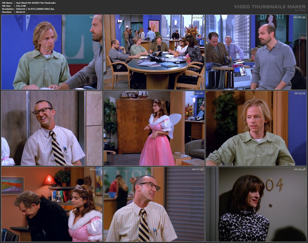 Just Shoot Me S03E03 The Mask.mkv