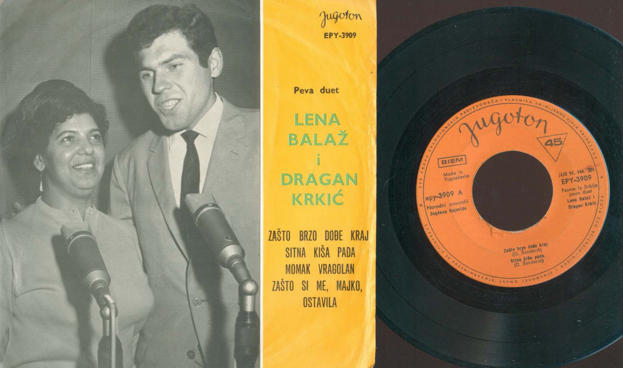 Lena Balaz & Dragan Krkic - 1968 - Zasto brzo do